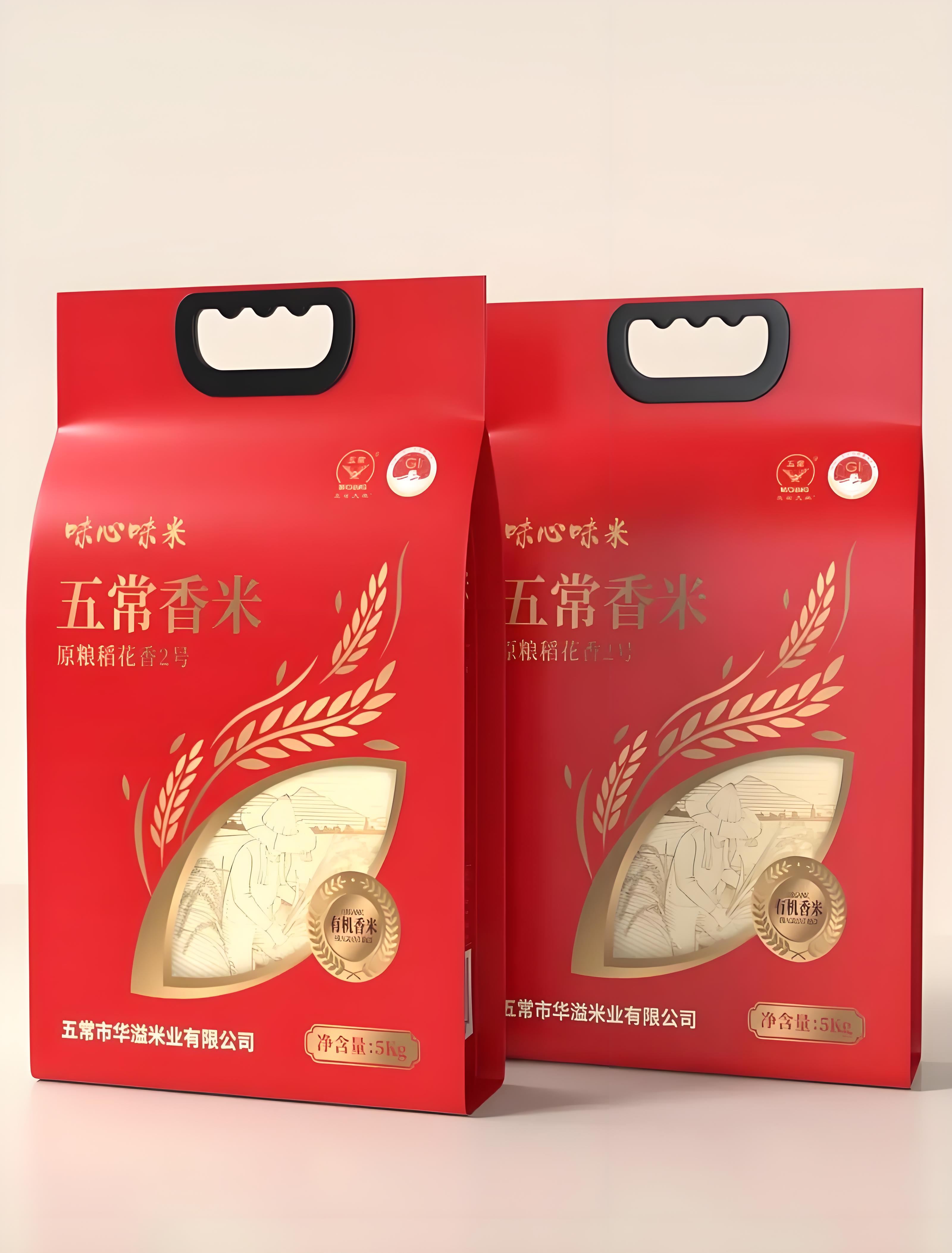 图木舒克市大米包装袋三边封袋 - 厂家